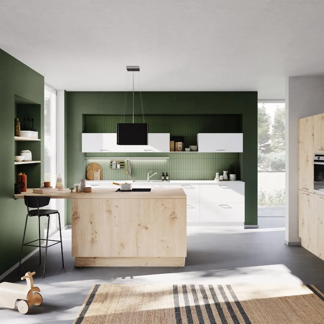 Olive and oak